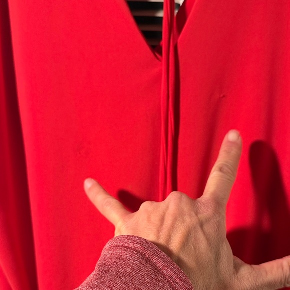 Cache Open Shoulder Draped Mini Dress - Picture 6 of 9